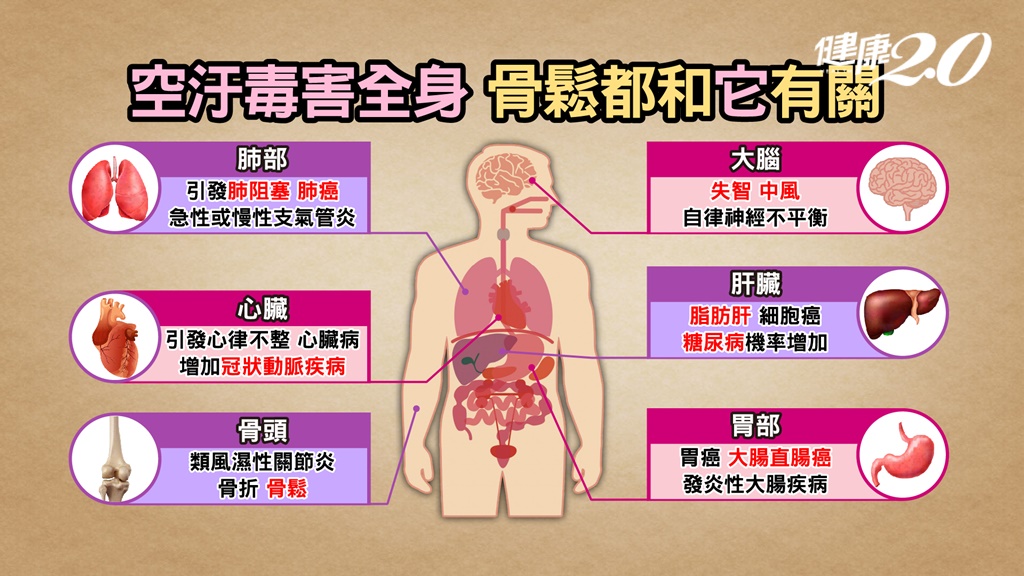 不菸不酒得肺癌！台灣吸菸率降6成 肺癌增4倍原因曝 拍打肺經助排廢氣