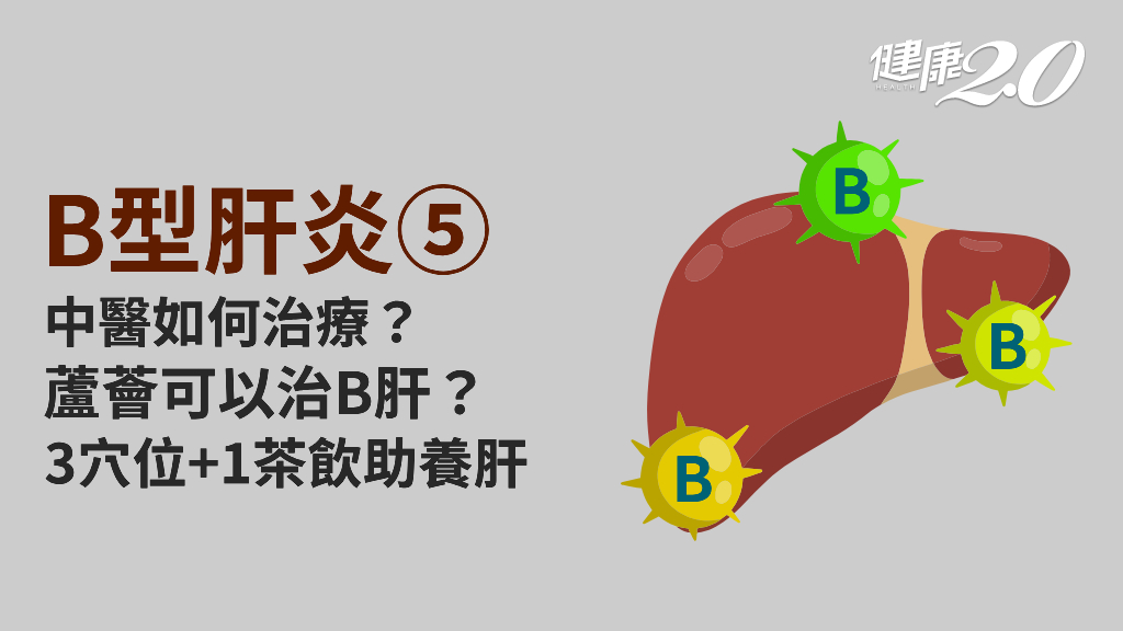 B型肝炎／中醫如何治B肝？肝火旺就是肝炎嗎？1藥抑制發炎、降肝火