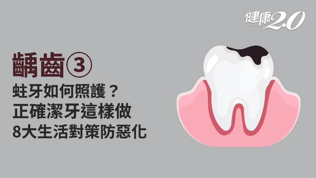 齲齒／喝咖啡容易蛀牙？蛀牙照護方式怎麼做？如何正確刷牙、用牙線？