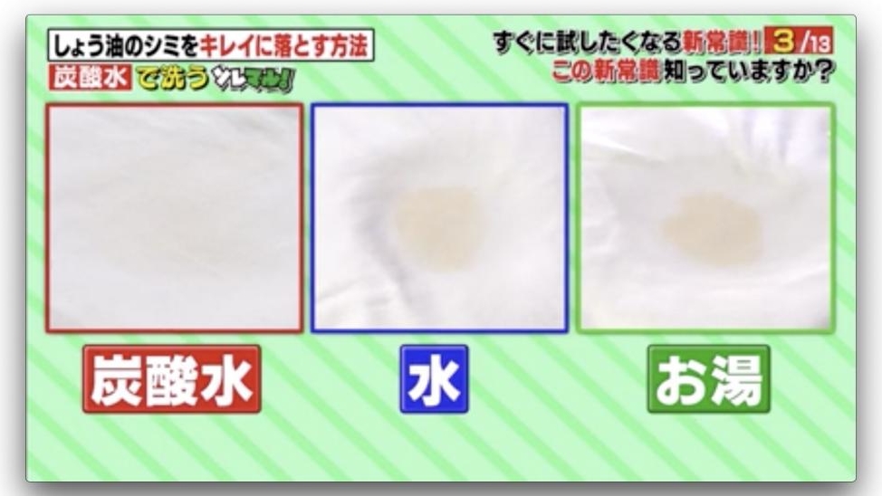 白色衣服沾到醬油湯汁怎麼辦？日本專家曝「這種水」馬上搞定污漬