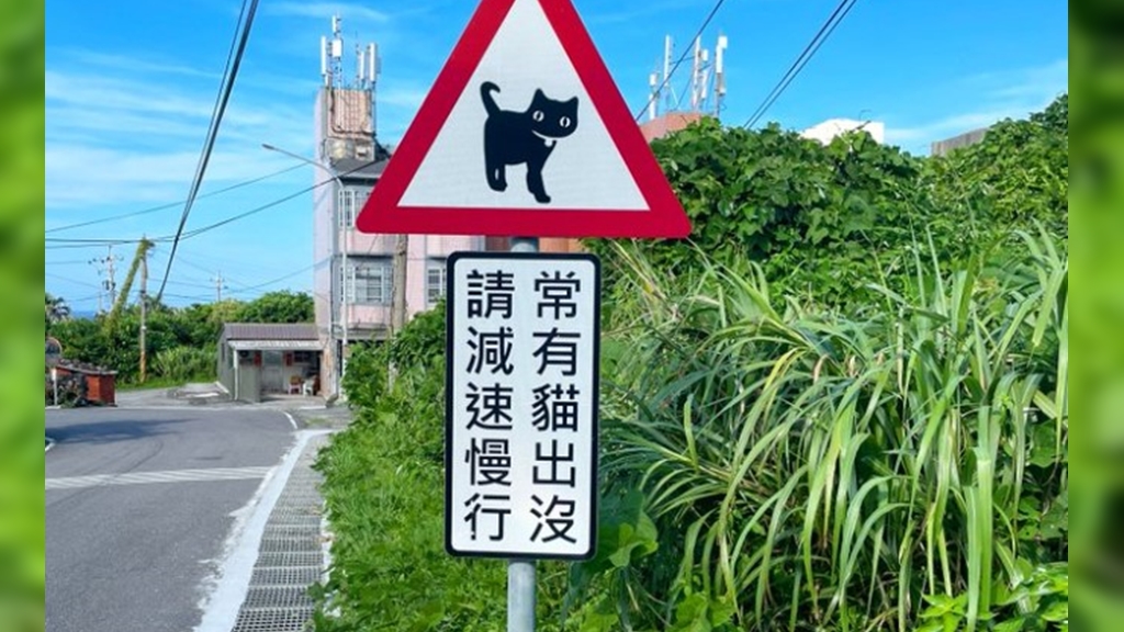 日本人遊東北角見「超萌路標」融化了！不只熊出沒 綿羊、梅花鹿、食蟹獴帶你遊台灣