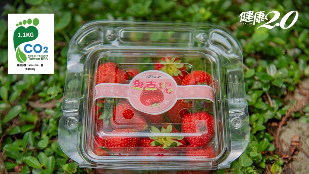 農產品也環保！台灣「碳標籤草莓」帶頭衝 環境部認證 綠色消費新選擇