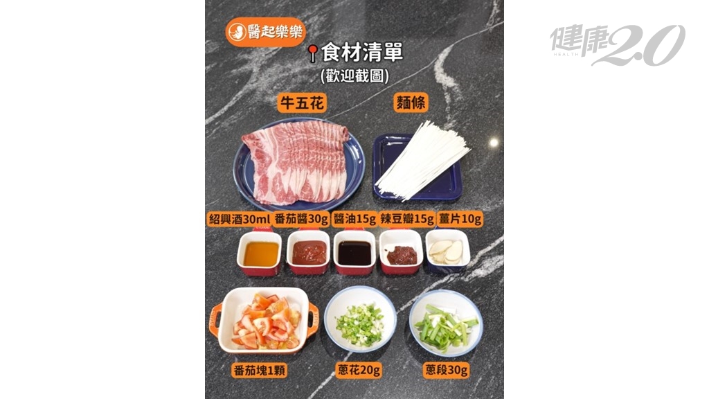 牛肉麵食材