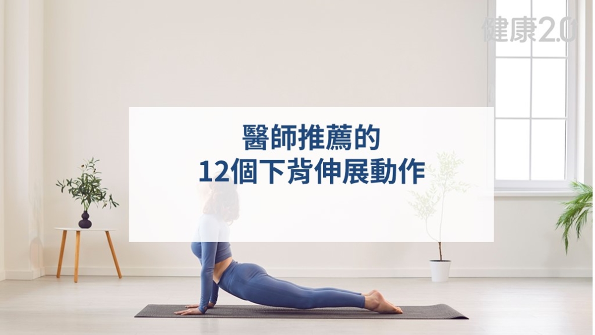 醫師推薦的12個下背伸展動作