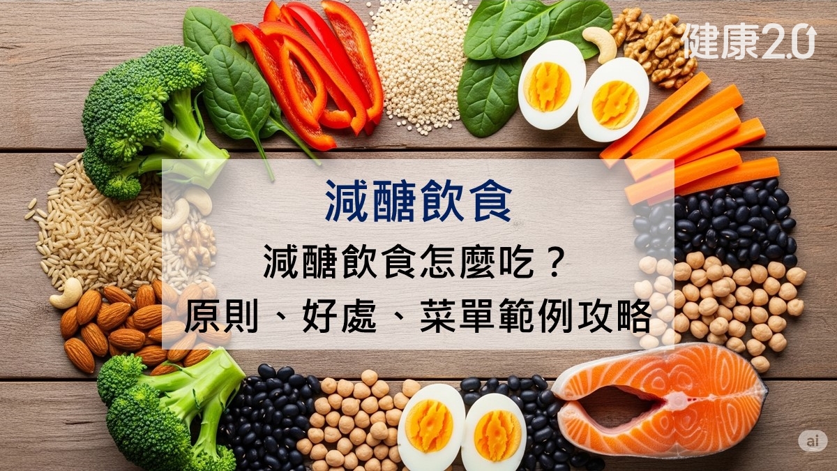 減醣飲食是什麼?原來要遵守這些原則才有效!